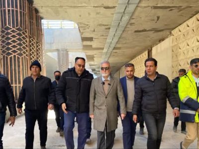بازدید سرزده مدیریت شهری کلانشهر شیراز از ابرپروژه زیر گذر گویم