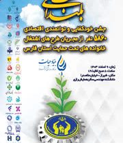 جشن خودکفایی وتوانمندی اقتصادی  ۵۴۶۰  نفر ازمجریان طرح های اشتغال کمیته امداد امام خمینی (ره) استان فارس با عنوان بلندای همت  ‏- به همراه نمایشگاه تولیدات و دستاورد های کارآفرینان امداد با حضور  ارزشمندجناب آقای دکتر امیری استاندار فرهیخته  استان ، دکتر صباغیان قائم مقام کمیته امدادامام خمینی(ره) کشور  زمان :  تاریخ ۰۹‏/۱۲‏/۱۴۰۳                        ‏-  ساعت۰۸:۳۰لغایت ۱۱:۳۰  ‏-    مکان :  خیابان  ملاصدرا – سالن همایش  رازی دانشکده مهندسی  شیراز