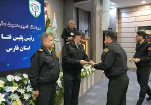 کسب عنوان مدیر برتر توسط رییس پلیس فتا استان فارس