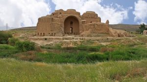 آغاز مرمت ۲۰ میلیارد ریالی کاخ جهانی اردشیر بابکان در فیروزآباد فارس