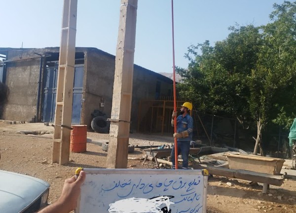 قطع برق هشت حلقه چاه کشاورزی متخلف در استهبان؛ گامی جدی در مدیریت مصرف آب