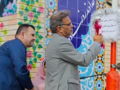زنگ جشن شکوفه‌ها همزمان با سراسر کشور در فارس نواخته شد