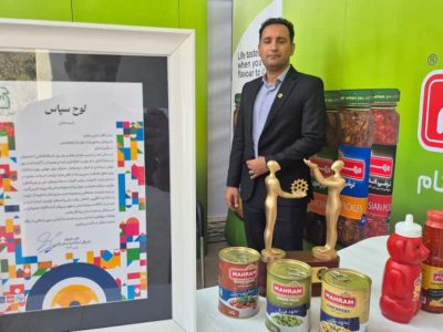 «لیموندیس» تنها تولیدکننده آب نارنج جهان برای ششمین سال واحد برتر استان شد 