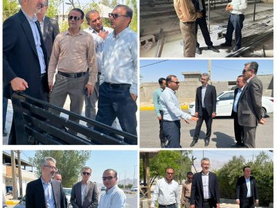 احمد معصومی شهردار مهر شد / بازدید از پروژههای عمرانی فال با حضور مدیرکل شهری فارس