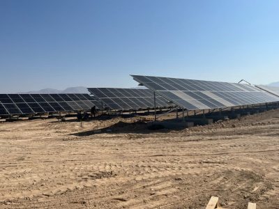 پروژه نیروگاه خورشیدی تصفیه‌خانه نی‌ریز به مراحل پایانی رسید