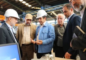 بازدید مدیرکل بازرسی وزارت صمت از واحدهای صنعتی فارس؛ سرمایهگذاری برای تولید در مسیر تسهیل