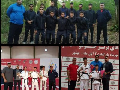 درخشش جودوکاران فارس در المپیاد استعدادهای برتر کشور با ۶ مدال رنگارنگ