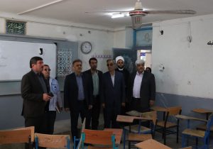 بازدید سرزده مدیرکل آموزش و پرورش فارس از مدارس آسیبدیده سپیدان
