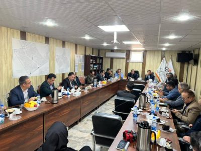 ارزیابی میدانی پیشرفت آبرسانی و فاضلاب در ۳ سایت مسکونی / بررسی تأمین اعتبار ۳۰۰ میلیارد تومانی برای تکمیل خط انتقال آب از چاههای خرقه