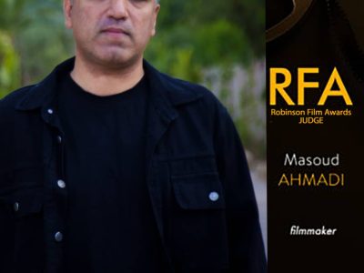 مسعود احمدی داورجشنواره بین المللی فیلم رابینسون ایتالیا شد.