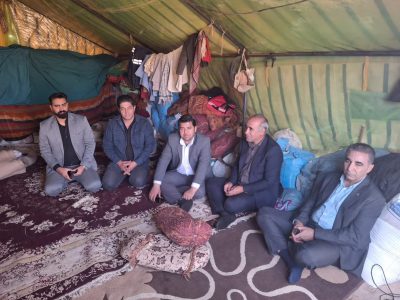 مدیران بحران و امور عشایر فارس از مناطق عشایری صدرا پیش از مانور ملی بازدید کردند