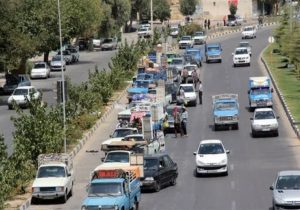 جمعآوری سدمعبر در معابر اصلی شیراز