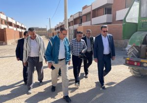 پروژه ۴۲۸ واحدی نهضت ملی مسکن آباده در مراحل پایانی تکمیل