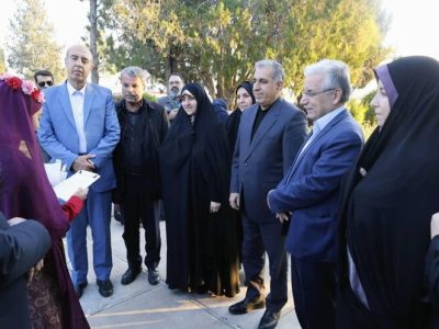 معاون رئیس جمهور در امور زنان و خانواده وارد شیراز شد