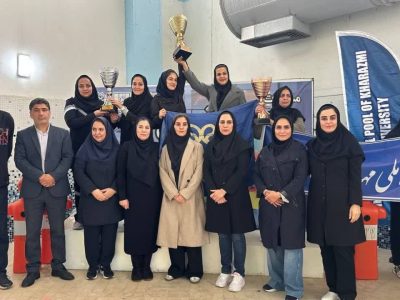 دانشجویان دختر دانشگاه شیراز قهرمان مسابقات نجاتغریق دانشجویان کشور شدند