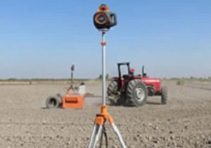 افزایش تولید محصولات کشاورزی با تسطیح لیزری در اراضی بیضا