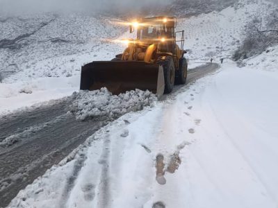 بیش از ۳۳ هزار کیلومتر برف‌روبی با مصرف کم‌سابقه شن و نمک