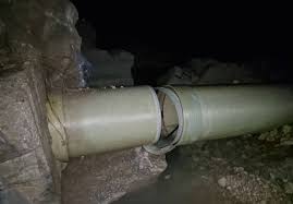 رفع شکستگی خط انتقال آب دوکوهک بدون بروز بی‌آبی در غرب شیراز