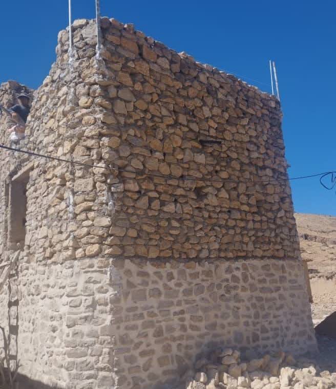 عملیات مرمت برج تاریخی رکن‌الدین خلار در سپیدان آغاز شد