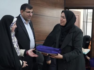 تقدیر از مشاور امور بانوان محیطزیست فارس بهدلیل اقدامات مؤثر در توانمندسازی زنان