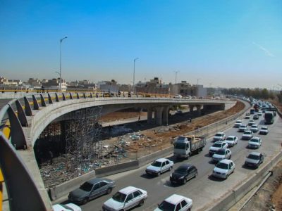 پایان یک گره ترافیکی در کمربندی شیراز؛ دوربرگردان میثم آماده افتتاح