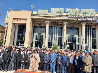 پیکر دکتر منوچهر کیانی قشقاییشناس برجسته در شیراز تشییع و در باغمزار مفاخر فارس به خاک سپرده شد