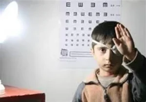 غربالگری ۱۶۰ هزار کودک فارسی در طرح پیشگیری از تنبلی چشم
