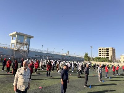 گردهمایی هزار نفری شیرازی‌ها در برنامه ورزش صبحگاهی «صبح و نشاط»