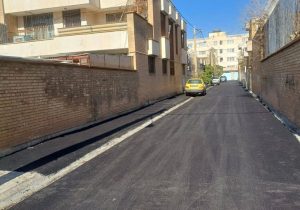 آسفالت معابر منطقه ۴ شیراز؛ سرمایه‌گذاری ۳۷ میلیارد تومانی برای نوسازی زیرساخت‌ها
