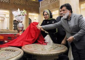 شاهکارهای معرق و خاتم در نمایشگاه صنایع‌دستی فارس رونمایی شد