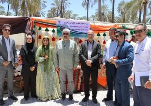 افتتاح نمایشگاه محصولات بانوان خفر با حمایت سازمان جهاد کشاورزی فارس