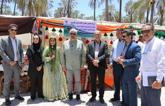 افتتاح نمایشگاه محصولات بانوان خفر با حمایت سازمان جهاد کشاورزی فارس