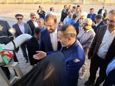 بهره‌برداری از خط انتقال گاز شهرک صنعتی سروستان ۲ با ظرفیت ۲.۴ میلیون مترمکعب در روز