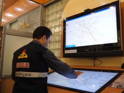 بهره‌برداری از سامانه امداد مکانیزه ۱۹۴ در فسا / توسعه خدمات هوشمند شرکت گاز فارس