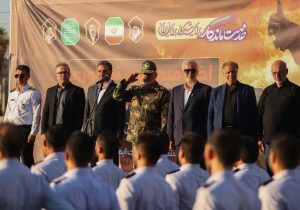 آغاز خدمت ۳۲۸ آتش‌نشان جدید شهرداری شیراز پس از دوره سخت تکاوری ارتش