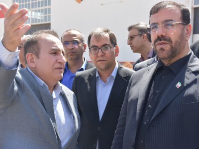استاندار فارس از بزرگ‌ترین مجموعه تولید لوله‌های کامپوزیتی کشور بازدید کرد؛ تأکید بر رفع موانع تولید و توسعه صنایع راهبردی