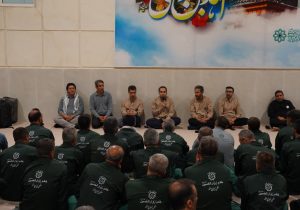 خدمت‌رسانی پاکبانان شهرداری شیراز در مرز شلمچه؛ دوازدهمین سال حضور در خدمت زائران اربعین