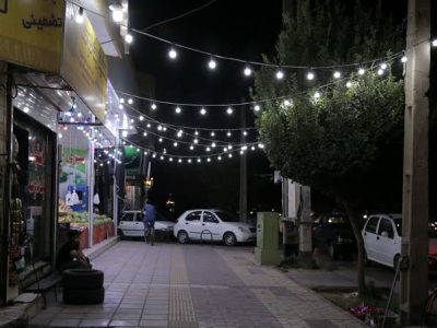 طرح ساماندهی ریسه‌ها و روشنایی‌های غیرمجاز در فیروزآباد فارس