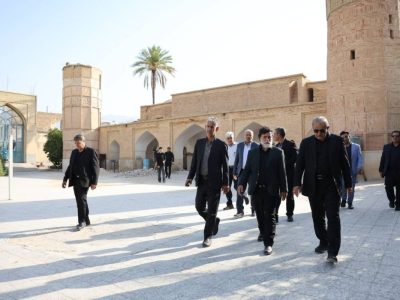 عملیات مرمت مسجد جامع داراب پس از توقف طولانی از سر گرفته شد