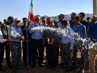 بهرهبرداری از پروژه ۲۰ میلیارد تومانی آبرسانی به روستای نظامآباد داراب
