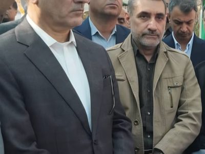 فرماندار شیراز در آیین گلباران قبور شهدای دارالرحمه حضور یافت