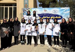 هندپلو بانوان فارس نایب‌قهرمان کشور شد